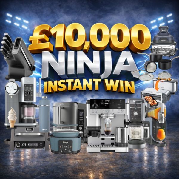 £10,000 NINJA INSTANT WIN